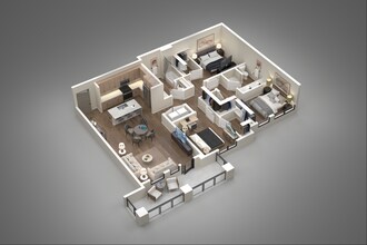 3 Bed/2 Bath 3024 floor plan